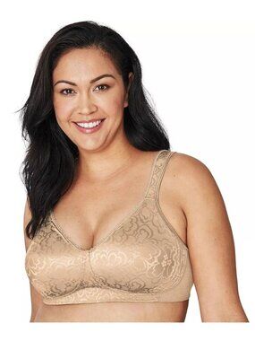 Playtex 18 Hour® Ultimate Lift & Support  38B Wireless Bra 4745 Nude NEW